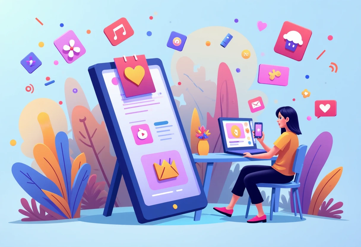 Streaming app icons