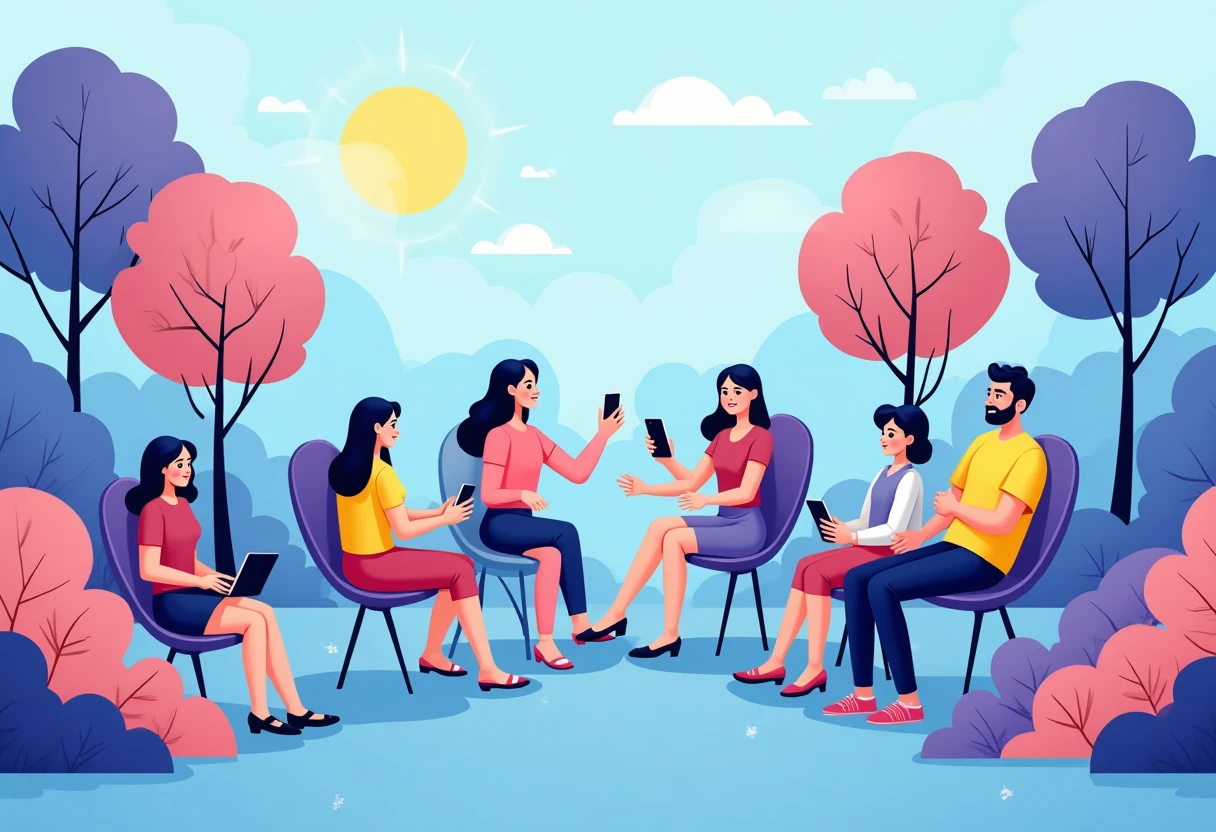 Community building app theme