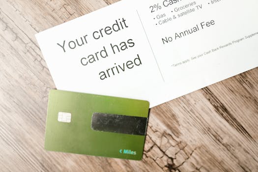 Your new credit card arrives with enticing cashback and no annual fees.